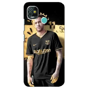 Силиконовый Чехол TECNO Pop 5 (BD2p) (Gold Neymar)