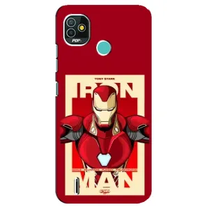 Чехол Супергерой Железный человек на TECNO Pop 5 (BD2p) (Iron man)