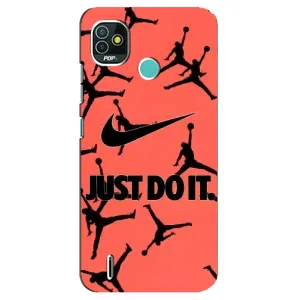 Силіконовый Чохол Nike Air Jordan на Техно Поп 5 (Just Do It)