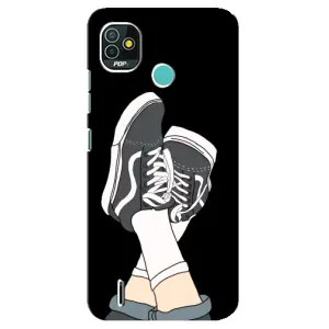 Чохол з Прикольним Принтом на TECNO Pop 5 (BD2p) (Кеди)