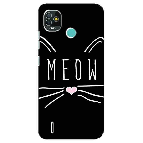 Чехол с рисунком «КОТИК MEOW» для TECNO Pop 5 (BD2p) Чехол с рисунком «КОТИК MEOW» для TECNO Pop 5 (BD2p)