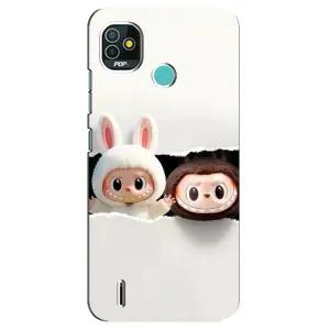 Чохол з принтом Лабубу для TECNO Pop 5 (BD2p) (Фігурки Labubu)