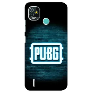 Чехол (TPU) с картинкой "Лого Пабг" на Техно Поп 5 (Лого PUBG)