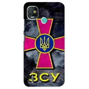 ЗСУ Чехлы (TPU) для TECNO Pop 5 (BD2p) (Лого ЗСУ)