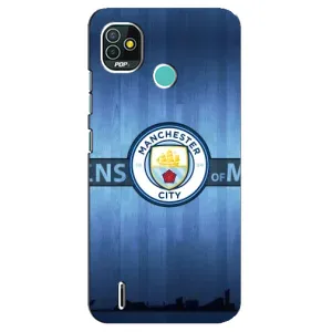 Силиконовые Чехлы принт Футбол на TECNO Pop 5 (BD2p) (ManCity)