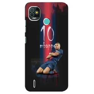Чехол (TPU) с Футболистом на TECNO Pop 5 (BD2p) (MBAPPE 10)