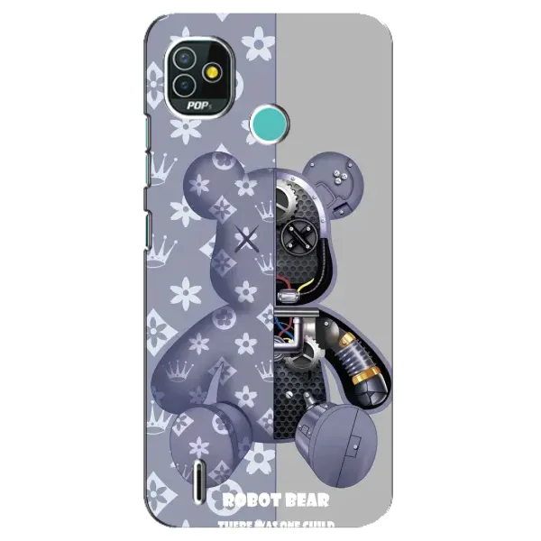 Чехол с рисунком «Медведь Louis Vuitton» для TECNO Pop 5 (BD2p)