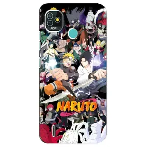 Купить Чехлы на телефон с принтом Anime для TECNO Pop 5 (BD2p) (Наруто постер)