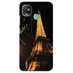 Чехол с Эйфелевой башней на TECNO Pop 5 (BD2p) (Paris)