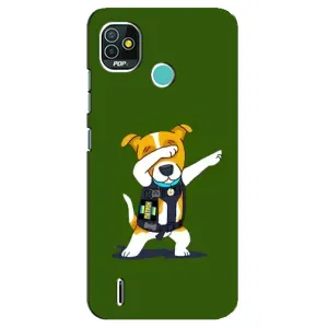 Чехол с принтом Собаки Патрон для TECNO Pop 5 (BD2p) (Собака Патрон)