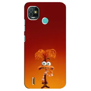 Чехол Головоломка для TECNO Pop 5 (BD2p) - (AlphaPrint) (Тревожность)