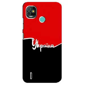 Чехлы УПА (Красно-Чёрный) на TECNO Pop 5 (BD2p) (Украина УПА)