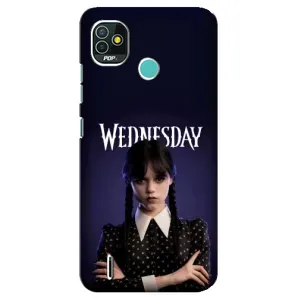 Чехлы с принтом Уэнсдей на TECNO Pop 5 (BD2p) (Wednesdey)