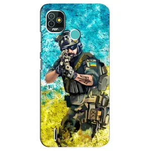 ЗСУ Чехлы (TPU) для TECNO Pop 5 (BD2p) (ЗСУ Воин)