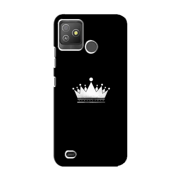 Чехол с рисунком «Белая корона» для TECNO Pop 5 GO Чехол с рисунком «Белая корона» для TECNO Pop 5 GO