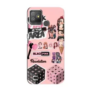 Чохли з картинкою для Tecno Pop 5 GO (BLACK PINK колаж)