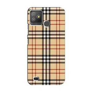 Чехол с Брендами одежды на Техно Поп 5 ГО (Burberry стиль)
