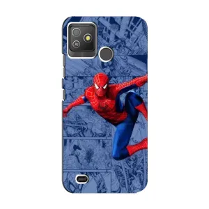 Силиконовый Чехол для Tecno Pop 5 GO (Человек Паук)