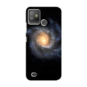 Чохли КОСМОС на Tecno Pop 5 GO (Чорна дира)