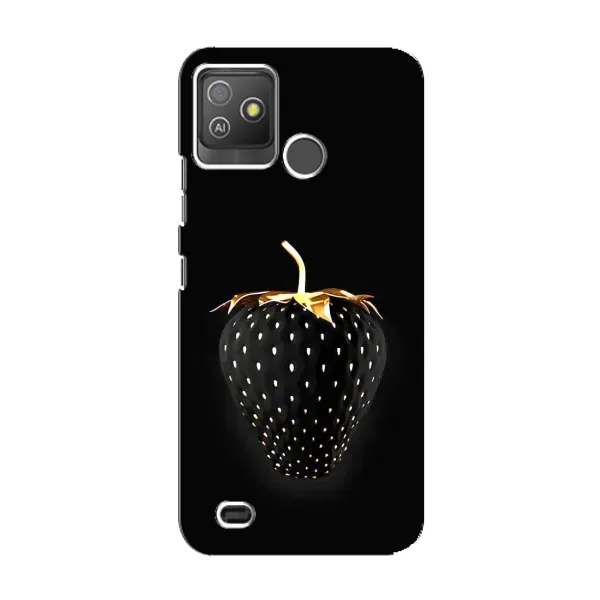 Чехол с рисунком «Чёрная клубника» для TECNO Pop 5 GO Чехол с рисунком «Чёрная клубника» для TECNO Pop 5 GO