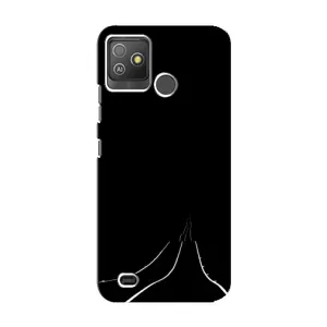 Чохол з картинками на чорному фоні для Tecno Pop 5 GO (Дорога)