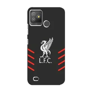 Силиконовые Чехлы принт Футбол на Tecno Pop 5 GO (Эмблема Liverpool)