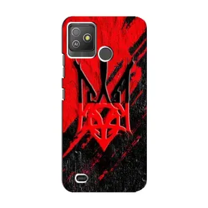 Чехол Укр Символика для Tecno Pop 5 GO (Герб Украины)