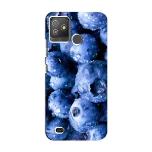 Чехол с изображением вкусной еды для Tecno Pop 5 GO (Голубика)