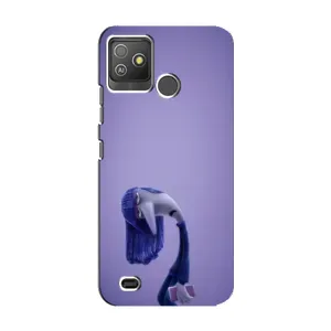 Чехол Головоломка для Tecno Pop 5 GO - (AlphaPrint) (Хандра)