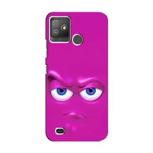 Силиконовые Чехлы (смешные стикеры) для Tecno Pop 5 GO (Хитрая мордочка)
