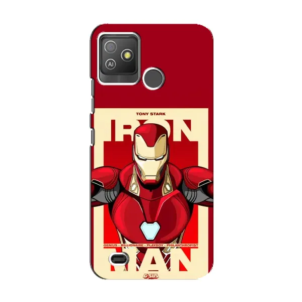 Чехол с рисунком «Iron man» для TECNO Pop 5 GO Чехол с рисунком «Iron man» для TECNO Pop 5 GO
