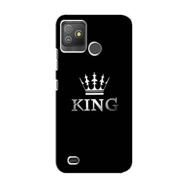 Чехол с рисунком «KING» для TECNO Pop 5 GO Чехол с рисунком «KING» для TECNO Pop 5 GO