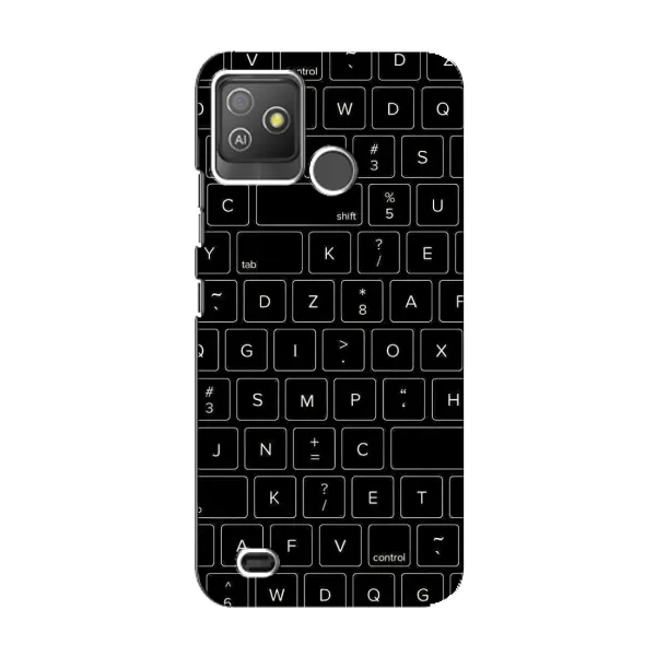 Чехол с рисунком «Клавиатура» для TECNO Pop 5 GO Чехол с рисунком «Клавиатура» для TECNO Pop 5 GO