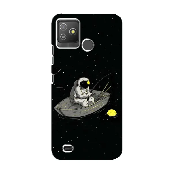 Чехол с рисунком «Космонавт на рыбалке» для TECNO Pop 5 GO Чехол с рисунком «Космонавт на рыбалке» для TECNO Pop 5 GO