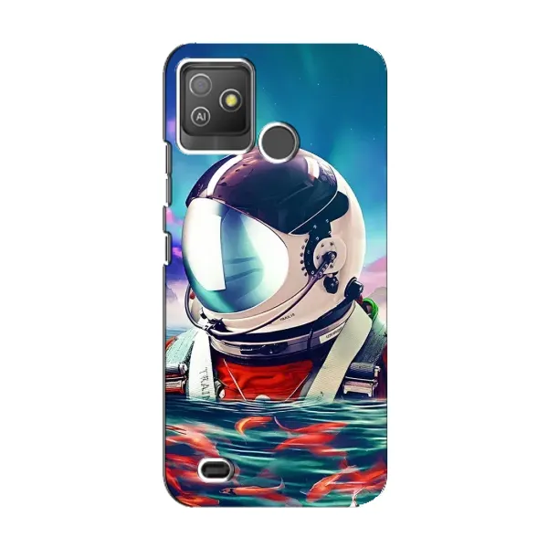 Чехол с рисунком «Космонавт в воде» для TECNO Pop 5 GO Чехол с рисунком «Космонавт в воде» для TECNO Pop 5 GO