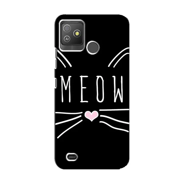 Чехол с рисунком «КОТИК MEOW» для TECNO Pop 5 GO Чехол с рисунком «КОТИК MEOW» для TECNO Pop 5 GO
