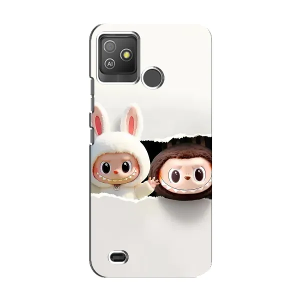Чехол с рисунком «Фигурки Labubu» для TECNO Pop 5 GO Чехол с рисунком «Фигурки Labubu» для TECNO Pop 5 GO