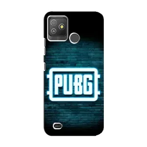 Чохол (TPU) з картинкою "Лого Пабг" на Техно Поп 5 ГО (Лого PUBG)