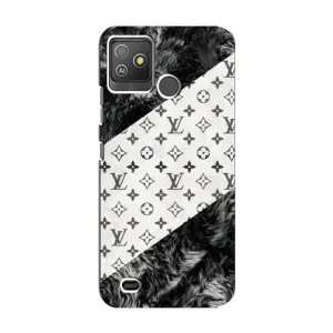 Чехол Стиль Louis Vuitton на Tecno Pop 5 GO (LV на белом)