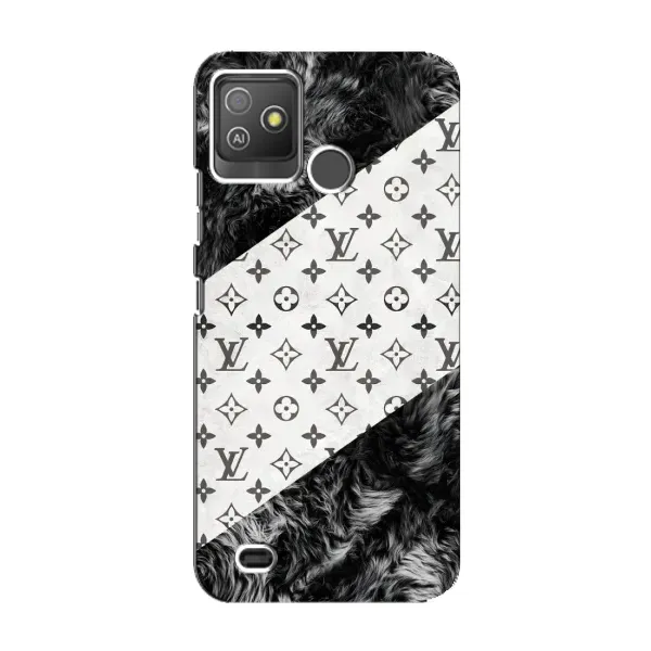 Чехол с рисунком «LV на белом» для TECNO Pop 5 GO Чехол с рисунком «LV на белом» для TECNO Pop 5 GO