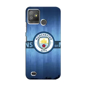 Силиконовые Чехлы принт Футбол на Tecno Pop 5 GO (ManCity)