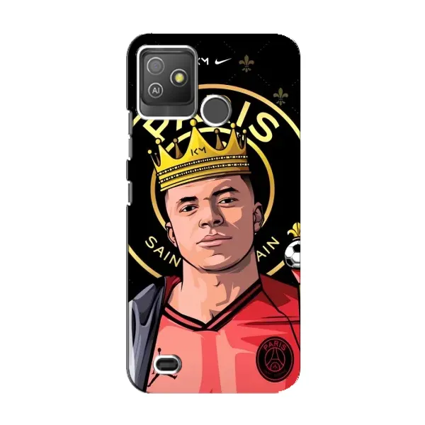 Чехол с рисунком «Mbappe King» для TECNO Pop 5 GO Чехол с рисунком «Mbappe King» для TECNO Pop 5 GO