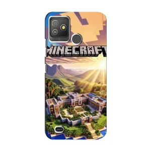 Чехол майнкрафт для Tecno Pop 5 GO (MINECRAFT)
