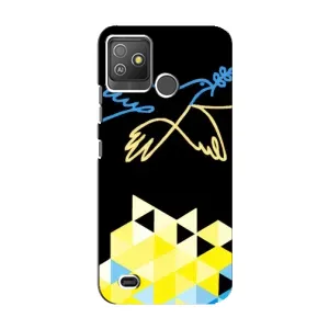 Чехол на Tecno Pop 5 GO Украинский дизайн (Мир для Украины)