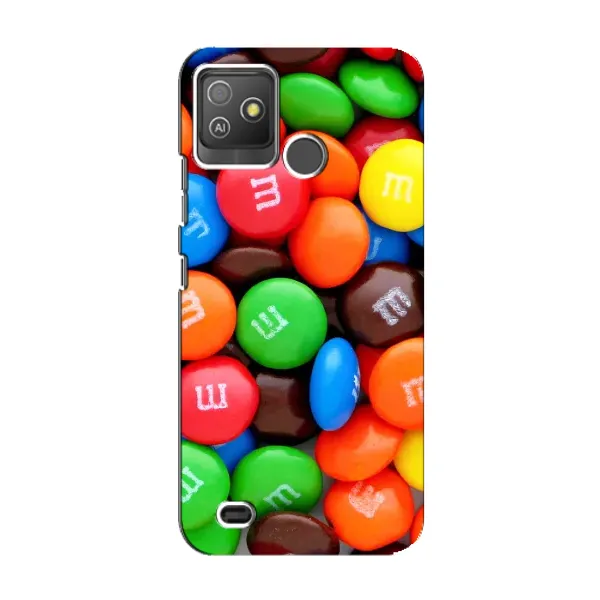 Чехол с рисунком «Разноцветные M&M'S» для TECNO Pop 5 GO Чехол с рисунком «Разноцветные M&M'S» для TECNO Pop 5 GO