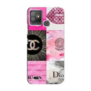 Чохол (Dior, Prada, YSL, Chanel) для Tecno Pop 5 GO (Модніца)
