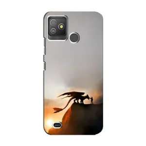 Чехол дракон Беззубик для Tecno Pop 5 GO (Мультиик Беззубик)