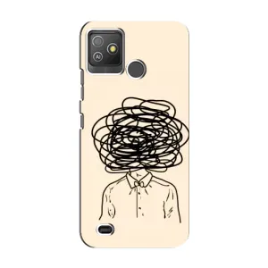 Чехлы со смыслом для Tecno Pop 5 GO (Мысли)
