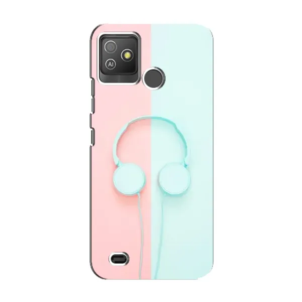 Чехол с рисунком «Наушники» для TECNO Pop 5 GO Чехол с рисунком «Наушники» для TECNO Pop 5 GO