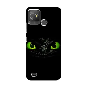 Чехол дракон Беззубик для Tecno Pop 5 GO (Глаза Беззубика)